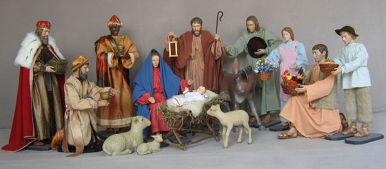 Szopki: Bożonarodzeniowa szopka interaktywna 