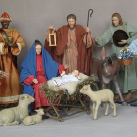 Szopki: Bożonarodzeniowa szopka interaktywna 