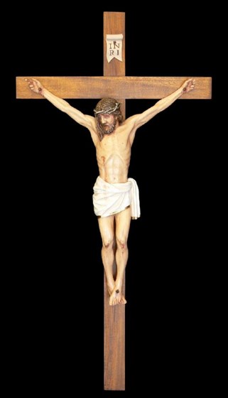 Krzyże i krucyfiksy: Drewniane krucyfiksy 