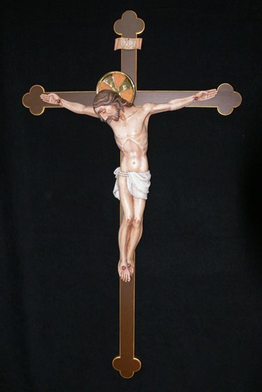 Krzyże i krucyfiksy: Drewniane krucyfiksy 