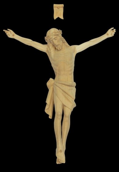 Krzyże i krucyfiksy: Drewniane krucyfiksy 