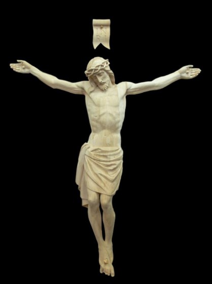 Krzyże i krucyfiksy: Drewniane krucyfiksy 