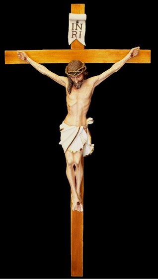 Krzyże i krucyfiksy: Drewniane krucyfiksy 